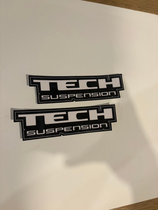 Tech suspension decal