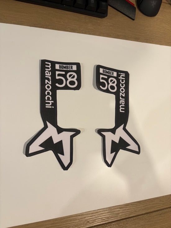 Bomber fork decals