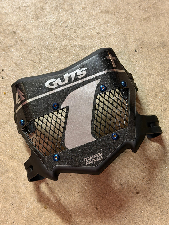 Custom Titanium Vented Plate (Black)