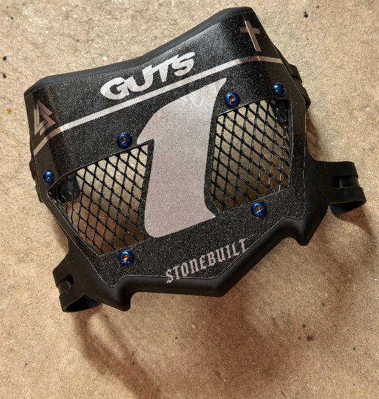 Custom Titanium Vented Plate (Black)