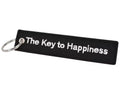 Key to happiness keychain