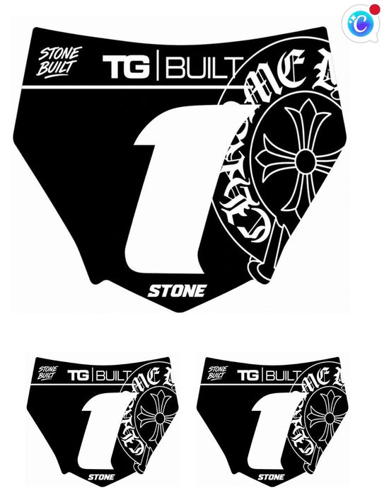 Custom motocutz/odi plate decals!